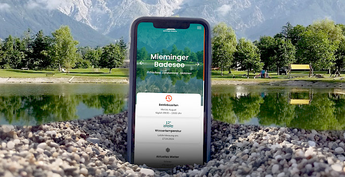 Unsere neue Website badesee-mieming.at ist online